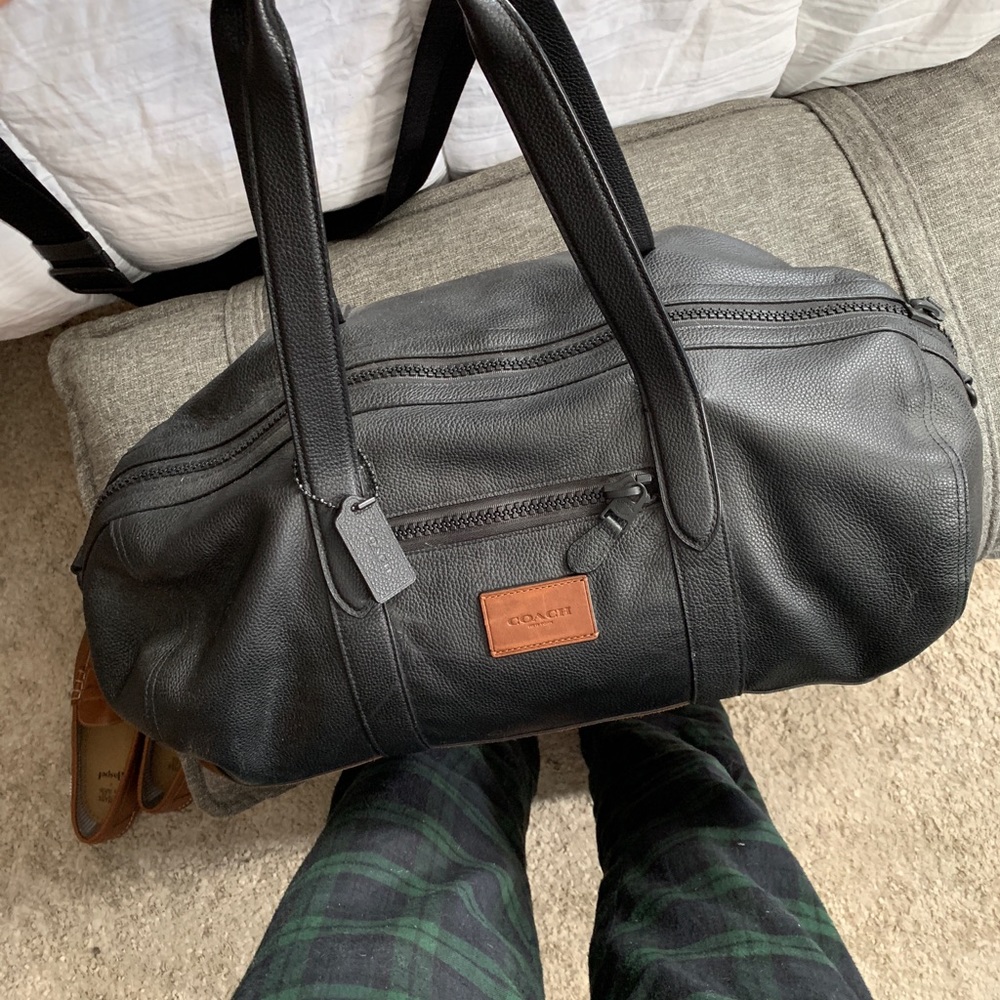 Men’s Coach weekend/gym duffel bag